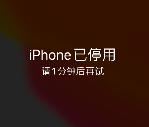 泰宁苹果手机维修分享:iPhone 显示“不可用”或“已停用”怎么办？还能保留数据吗？ 